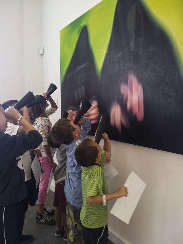 Warsztaty dla dzieci w Trafostacji Sztuki. Autor zdjęcia: Tomasz Świtalski