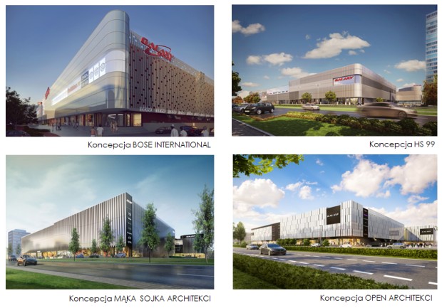 Wizje poszczególny biur architektonicznych