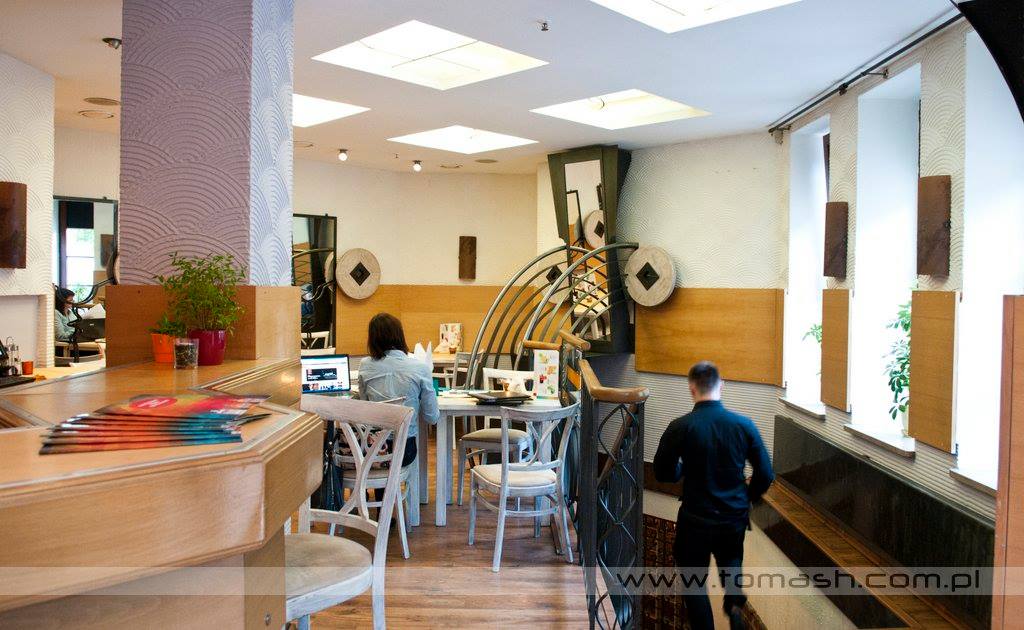 Górny poziom restauracji Rucola.