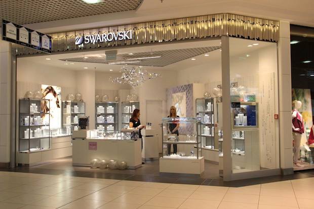 Salon Swarovski na poziomie 0