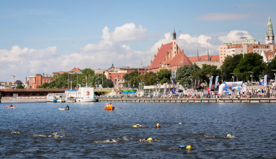 650 zawodników wzięło udział w szczecińskich zawodach triathlonowych. 