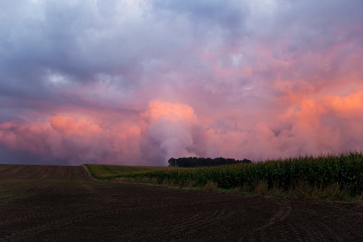 Dym czy chmury? Wrzesień. Branderburgia. Niemcy