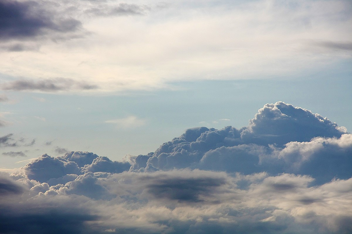 Jak z samolotu. Lipiec. Województwo wielkopolskie. 