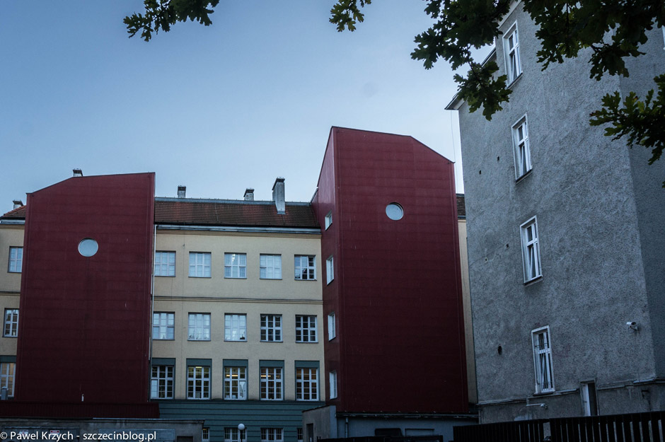Podwórka Szczecina - też czasami można znaleźć coś ciekawego. 