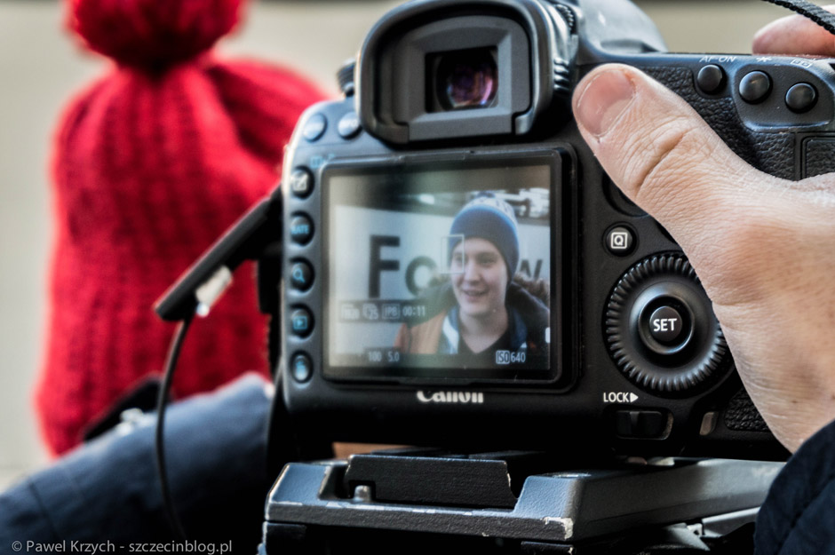Jeszcze tylko kilka wywiadów przed wyjazdem i możemy ruszać. Relację video robiła ekipa z wSzczecinie.tv: Wojtek, Maja i Karolina. Film oczywiście możecie obejrzeć również w tym wpisie. 