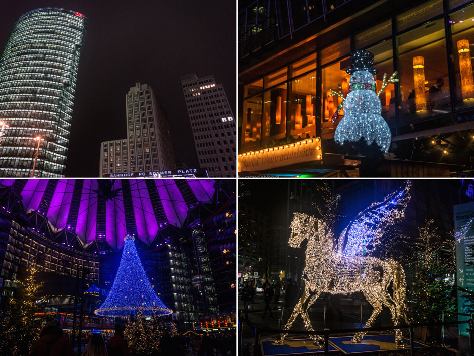 Świąteczny Berlin nocą zachwyca! 