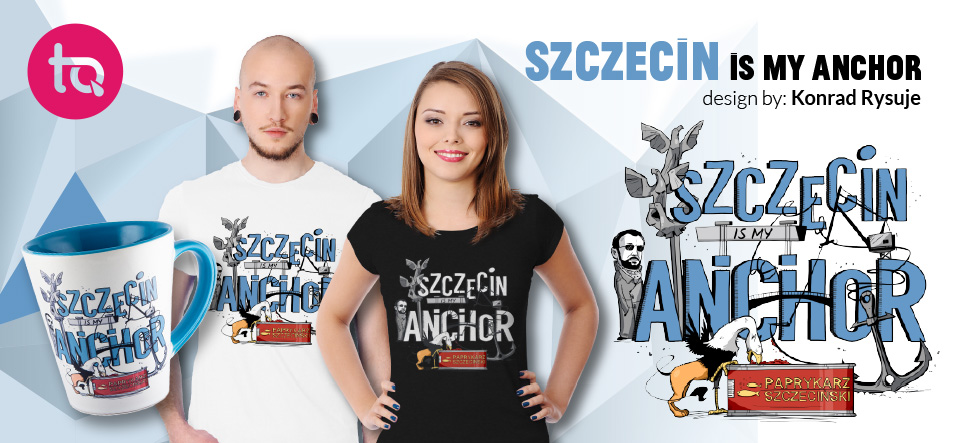 Mój osobisty mały faworyt, który jednym obrazkiem zahacza o mnóstwo charakterystycznych dla Szczecina szczegółów.